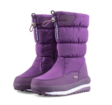 BUTY ZIMOWE ŚNIEGOWCE CIEPŁE KOZAKI WYSOKIE 36-42