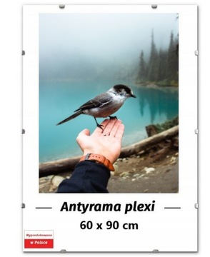 ANTYRAMA PLEXI 60x90 90x60 cm RAMKA NA PLAKAT