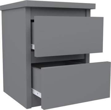 Прикроватная тумбочка 30 CM Серый 2S Тумбочка Мебель для спальни Накастлик