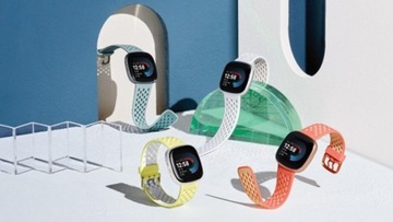 Умные часы FITBIT Versa 4, бордовый и медный