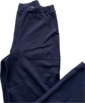 TEZENIS by CALZEDONIA spodnie SZEROKIE M - 38 BLU ASSOLUTO dla wysokich