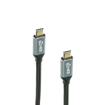 КАБЕЛЬ USB C 3.1 Thunderbolt 3, 100 Вт, 10 Гбит/с, 4K, 60 Гц, КАБЕЛЬ С НЕЙЛОНОВОЙ ОПЛЕТКОЙ, 2 м