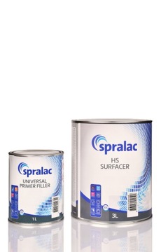 SPRALAC Podkład akrylowy HS szary 1L z utw. 0,25L