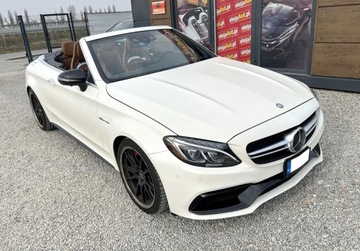 Mercedes Klasa C W205 Kabriolet AMG AMG 63 C S 510KM 2016 Mercedes-Benz Klasa C C63 S AMG 510 KM Cabrio 39.000 km Warszawa 4.0