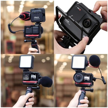 Корпус ULANZI с алюминиевой рамкой для мода с двумя объективами Insta360 One R