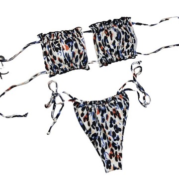 BIKINI STRÓJ KĄPIELOWY PUSHUP STRINGI RÓŻNE KOLORY