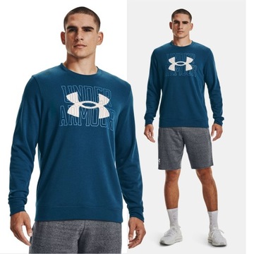 BLUZA MĘSKA UNDER ARMOUR DRESOWA BAWEŁNA SPORTOWA NA CO DZIEŃ 1370391