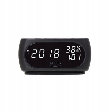 БУДИЛЬНИК ЭЛЕКТРОННЫЕ ЧАСЫ ТЕРМОМЕТР ВЛАЖНОСТИ