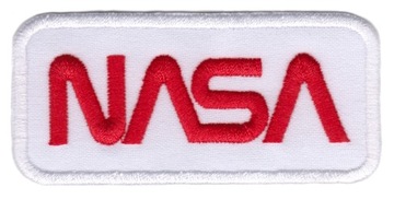Naszywka, Naszywki termoprzylepne NASA napis