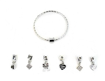 НАБОР ДЛЯ ИЗГОТОВЛЕНИЯ УКРАШЕНИЙ ДЛЯ БРАСЛЕТА ИЗ БУСИН