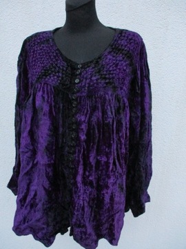 XL FUSION ETNO FOLK BLUZKA INDYJSKA BOHO HIPPIE