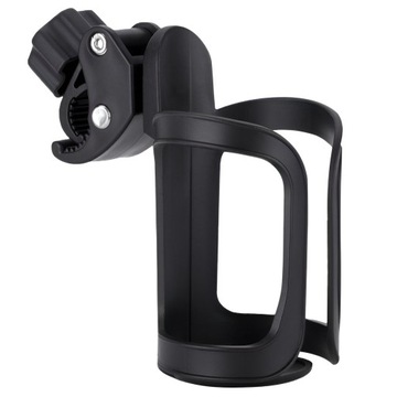 UCHWYT KOSZYK ROWEROWY NA BIDON BUTELKĘ NAPÓJ/ DO WÓZKA KOSIARKI CZARNY x3