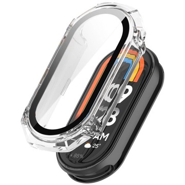 ETUI + SZKŁO 2W1 DO XIAOMI MI BAND 8 - 6 KOLORÓW