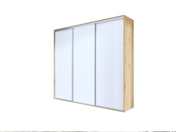 Duża szafa przesuwna DK Miki 275x245, Pojemna