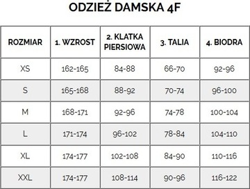 KAMIZELKA DAMSKA 4F KHAKI H4Z22 KUDP004 43S r L