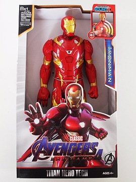 FIGURKA IRON MAN Z DŹWIĘKAMI INTERAKTYWNA, 29 CM