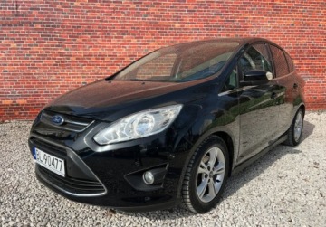 Ford C-MAX II Minivan 1.0 EcoBoost 100KM 2013 Ford C-MAX Grzane fotele Klima Super stan Gwarancja w cenie Warszawa VFXV, zdjęcie 1