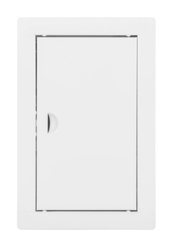 DRZWICZKI METALOWE REWIZYJNE ZATRZASK BIAŁE 20x30