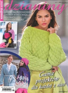 SANDRA EXTRA DZIANINY 1/2025