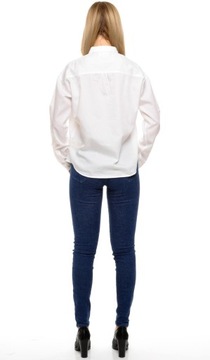 LEE koszula REGULAR white PLAIN SHIRT _ L 40