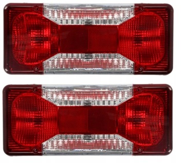 FIAT DOBLO IVECO DAILY LAMPY TYLNE KOMPLET NOWE
