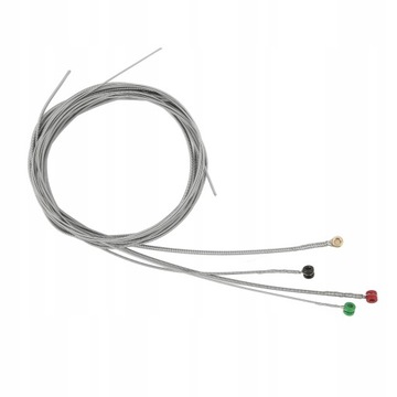 4 струны для бас-гитары из твердой древесины