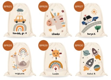 СУМКА ДЛЯ ДЕТСКОГО САДА ШКОЛА НАИМЕНОВАНИЕ ЯСЛО, СОБСТВЕННЫЙ ИНДЕКС