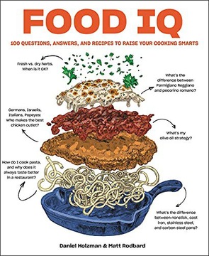 FOOD IQ: 100 QUESTIONS, ANSWERS, AND RECIPES TO RAISE YOUR COOKING SMARTS -