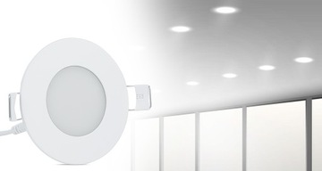 СВЕТОДИОДНЫЕ ПАНЕЛЬНЫЕ ВСТРАИВАННЫЕ ПОТОЛОЧНЫЕ СВЕТИЛЬНИКИ ВСПЫШКИ ВСТРАИВАЕМОЕ ОСВЕЩЕНИЕ 3ВТ 230В