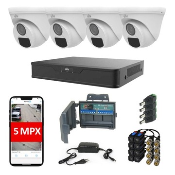 Zestaw Monitoringu 5Mpx Smart Light UNIVIEW AHD