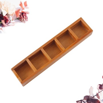 Деревянный настольный контейнер. Деревянный ящик для хранения