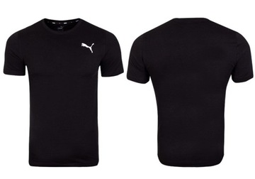 PUMA KOSZULKA MĘSKA T-SHIRT ESS SMALL LOGO TEE BLACK r.L