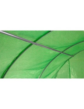 САДОВАЯ ФОЛЬГА ТУННЕЛЬ ТЕПЛИЧНАЯ ПАЛАТКА 4 ​​М² 2X2 M UV-4 + ЛИНИЯ + СТОЙКИ