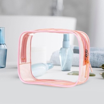 Косметичка Практичный, водонепроницаемый, прозрачный дорожный материал.