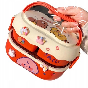 LUNCH BOX ŚNIADANIÓWKA DZIECKA NA PUDEŁKO 1700L