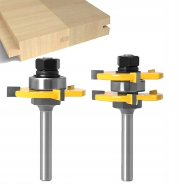 FREZÓW PIÓRO-WPUST ZESTAW z LOŻYSKIEM,TRZPIEŃ 8mm