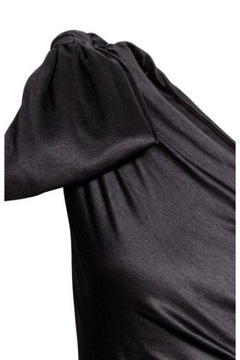 H&M Sukienka na jedno ramię rozm.34 XS