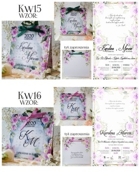 СВАДЕБНЫЕ ПРИГЛАШЕНИЯ С КАЛЕНДАРЕМ, ЦВЕТАМИ