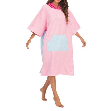Surf Poncho Change Robe Wetsuit Towel with