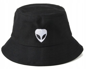 KAPELUSZ BAWEŁNIANY RYBACKI BUCKET HAT CZAPKA BAWEŁNIANA RYBACZKA ALIEN