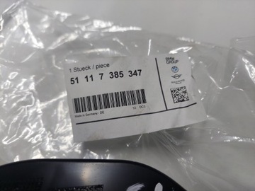 BMW 5 G30 G31 LEVÝ VÝZTUHA NÁRAZNÍKU PŘEDNÍ DRŽÁKY 51117385347 7385347