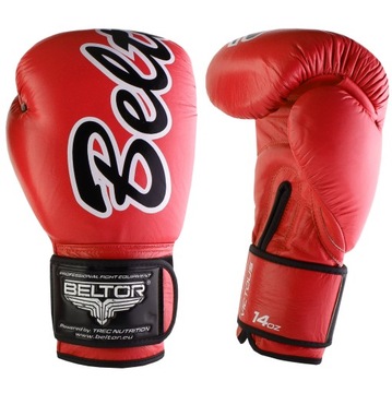 Beltor Sparring Gloves Victous Red Boxer 16 унций 16 унций