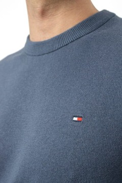 Sweter męski TOMMY HILFIGER niebieski xl