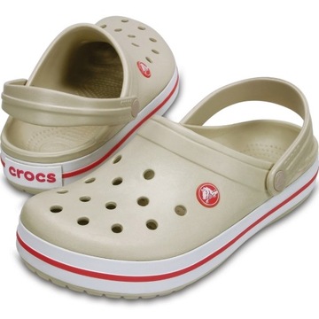 klapki crocs damskie crocband 11016 lekkie chodaki 38-39 m6/w8 oryginalne