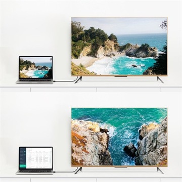 UGREEN KABEL PRZEWÓD DisplayPort - DisplayPort DP102 4K 1m