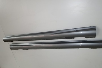 Mercedes w204 пороги, пороги 792, юбка AMG