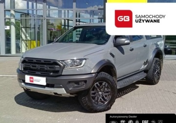 Ford Ranger V Podwójna kabina Facelifting 2019 2.0 EcoBlue 213KM 2020 Ford Ranger Raptor 2.0 EcoBlue 213KM Raptor AT 4x4 Hak LED FV23 SalonPL Se
