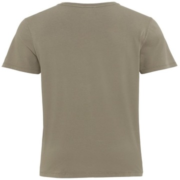 Oliwkowy T-shirt z nadrukiem Camel Active 3XL