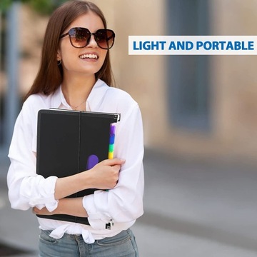 Папка для документов-аккордеона с 24 отделениями