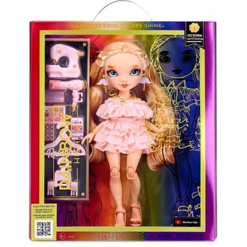 Rainbow High Lalka Fashion Doll Victoria Whitman Set с аксессуарами